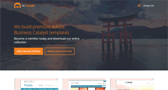 Desktop Screenshot of bctemple.com