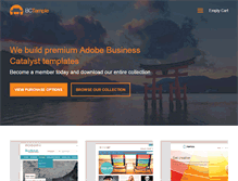 Tablet Screenshot of bctemple.com